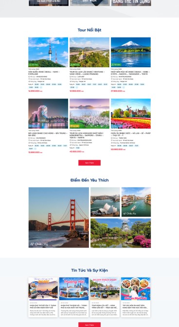 Thiết kế website du lịch Lửa Việt