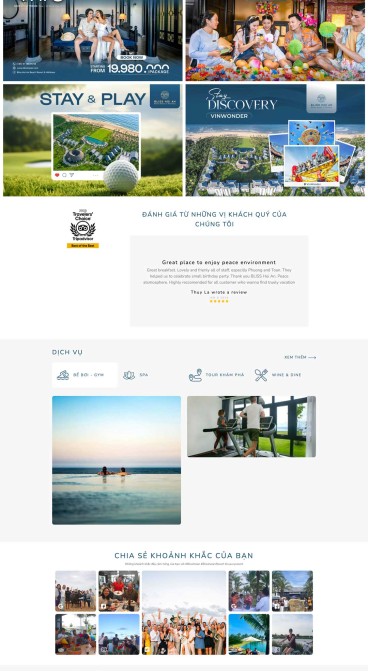 Thiết Kế Website Bliss Hoi An Beach Resort & Wellness