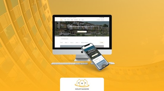 Website Bất Động Sản Holm Saigon - Chuẩn Mực Mới Trong Ngành