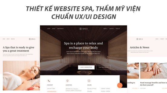Tại sao nên chọn A Website để thiết kế Website Spa, Thẩm mỹ chuyên nghiệp