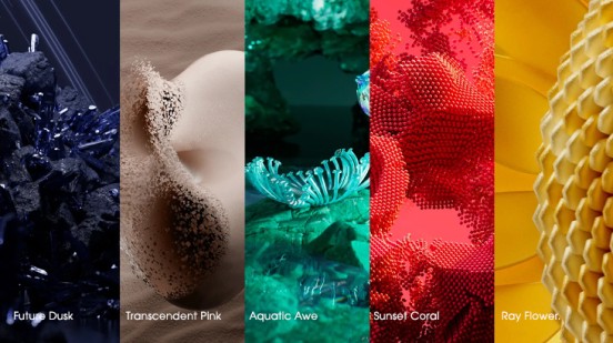 Màu xu hướng năm 2025: Future Dusk - Màu xanh tím sẫm