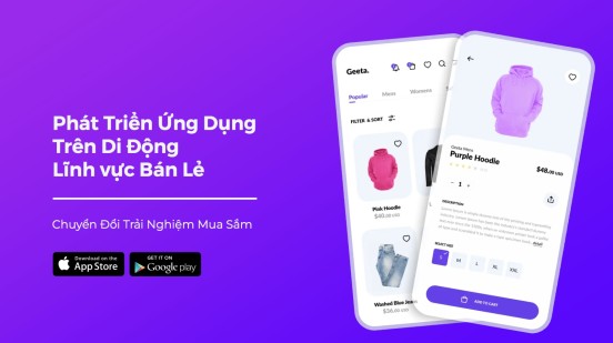 Phát triển ứng dụng trên di động: Lĩnh vực bán lẻ