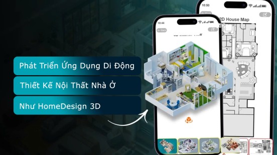 Phát Triển Ứng Dụng Thiết Kế Nội Thất Như HomeDesign 3D