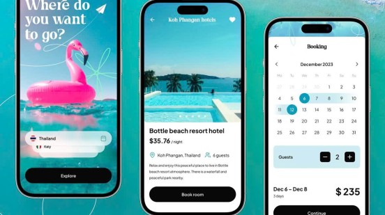 Thiết Kế App đặt phòng khách sạn - Xu hướng thời đại