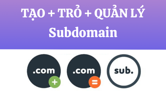 Subdomain là gì? Cách tạo Subdomain trên website