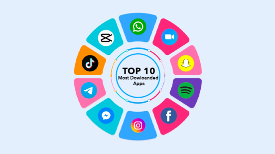 Top 10 Ứng dụng được tải về nhiều nhất